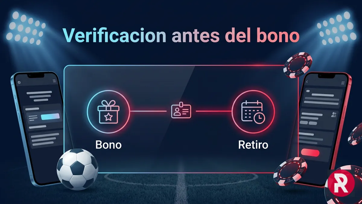 Cuando Rabona Chile pide verificacion: antes del bono y del retiro